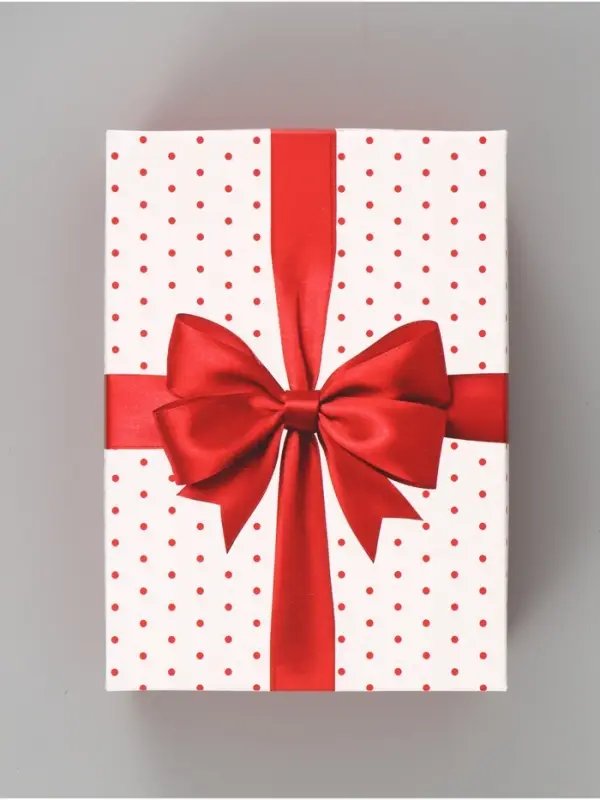 Коробка подарочная складная &laquo;Бант&raquo;, 21&times;15&times;7 см