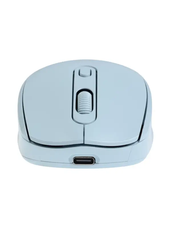 Мышь WELLMADE M03, беспроводная, оптическая, 1200 dpi, голубая Мышь WELLMADE M03, беспроводная, оптическая, 1200 dpi, голубая