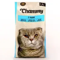 Сухой корм Chammy для кошек, рыба, 1.9 кг