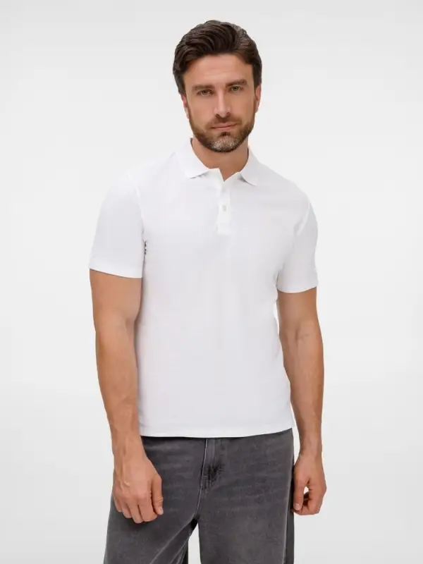 Рубашка поло унисекс Tervise, белая, размер L