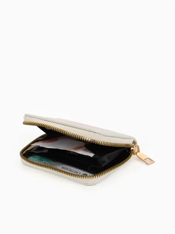 Кошелек дет 07-01-01 Июнь2544 единорог, 8,5*2,5*10,5 см, 2 отд+отд/молн, д/карт, белый