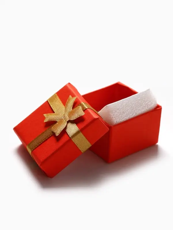 Коробочка подарочная под кольцо «Неон», 4×4 см, МИКС, вставка белая Коробочка подарочная под кольцо «Неон», 4×4 см, МИКС, вставка белая