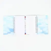 Двойной блокнот на гребне, мягкая обложка, размер 14,5 х12см, 48 л "Можешь всё"