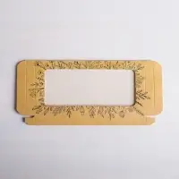 Коробка для шоколада, кондитерская упаковка «Pleasure», с окном, 17.3 х 8.8 х 1.5 см