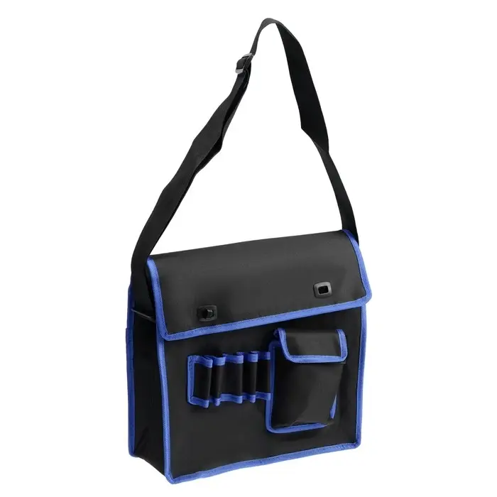 Сумка для инструментов ТУНДРА, карман и 5 петель, 2 отделения, ремень, 360&times;280&times;130 мм