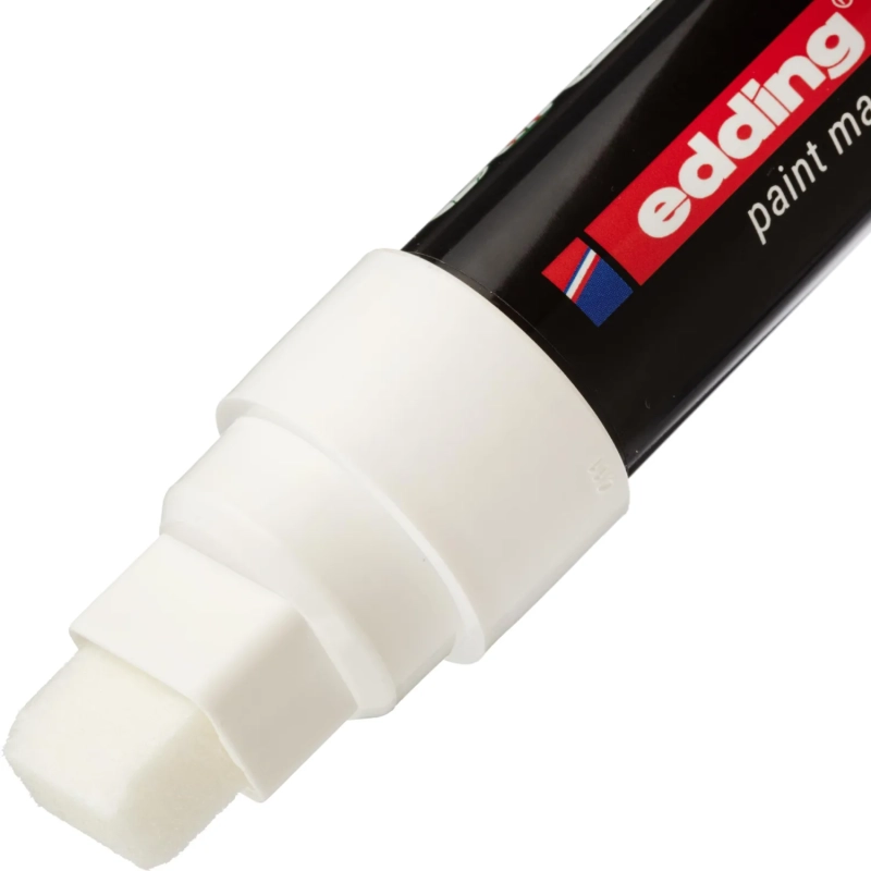 Маркер лаковый E-52 на водной основе, белый, 4-15 мм