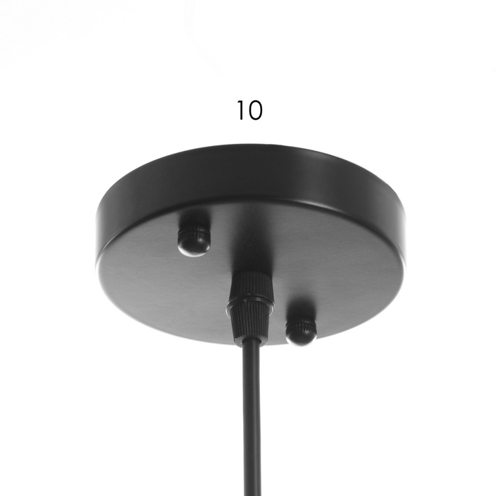 Светильник Светильник "Клинт" 1х40Вт Е27 черный бронза 20х20х38(138)см