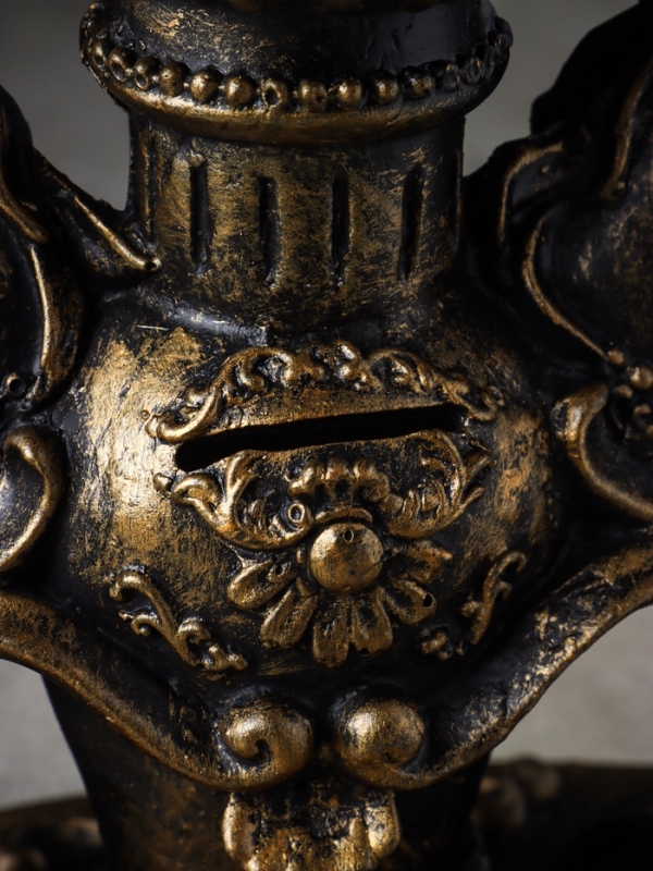 Копилка Копилка "Лошади" 21х13х21 см, чёрное золото