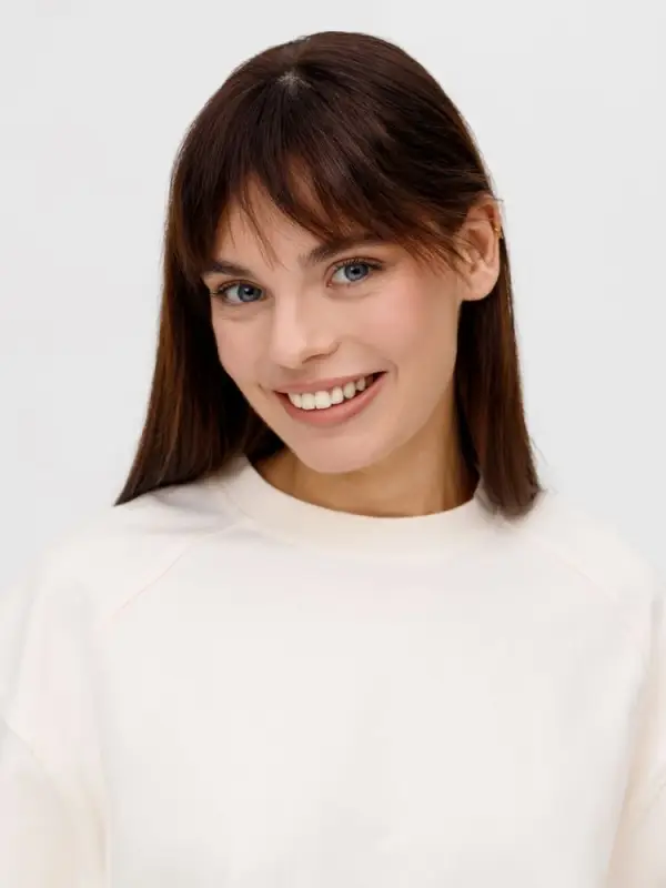 Футболка оверсайз унисекс Sideline, молочно-белая, размер M/L