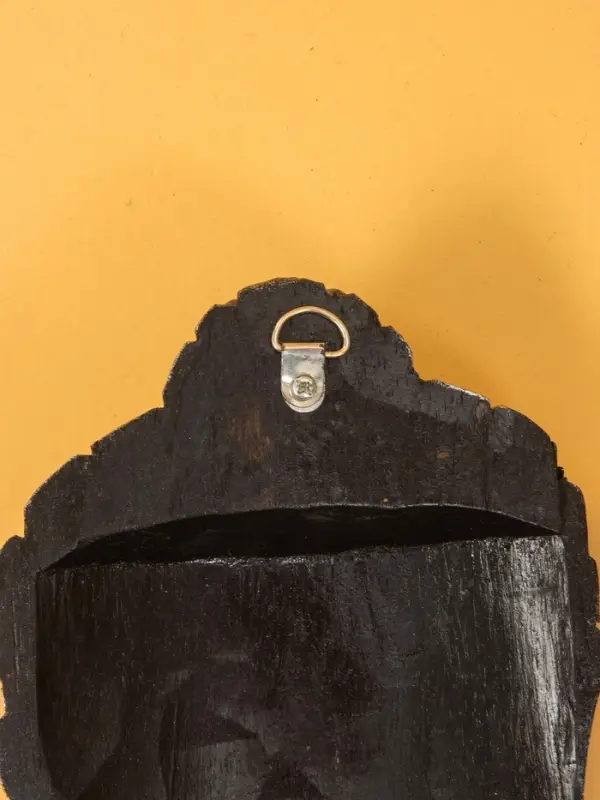 Сувенир интерьерный «Будда», 13×5×18 см, дерево, серебро