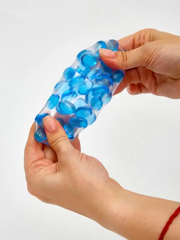 Мялка Мялка "Шар с камушками", цвета МИКС