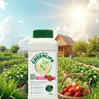Органическое удобрение для клубники и земляники Greenlife, 500 мл