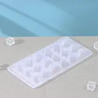 Форма для льда, 22×11×2 см, 18 ячеек, цвет МИКС