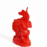 Свеча декоративная &laquo;Лошадка-Пегас&raquo; 3.5&times;6.5&times;8 см, красный