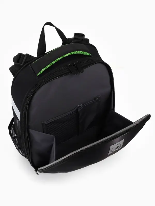 Рюкзак школьный для мальчика &laquo;Тачка&raquo;, Stavia, эргономичная спинка, 30&times;16&times;38 см, чёрный