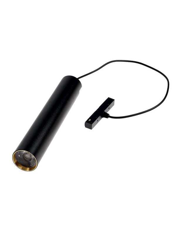 Трековый магнитный светильник, серия "Broad" LTL-064, 12 Вт, 960 Лм, 48В, 4000К, черный