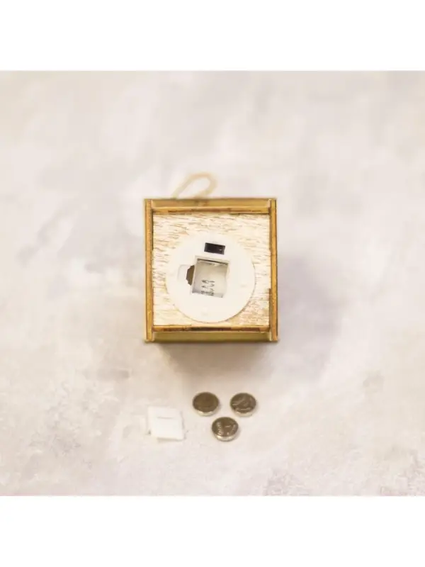 Ёлочная игрушка &laquo;Домик с птицей&raquo;, 8&times;5&times;6 см, 1 LED, от батареек, свечение тёплое белое