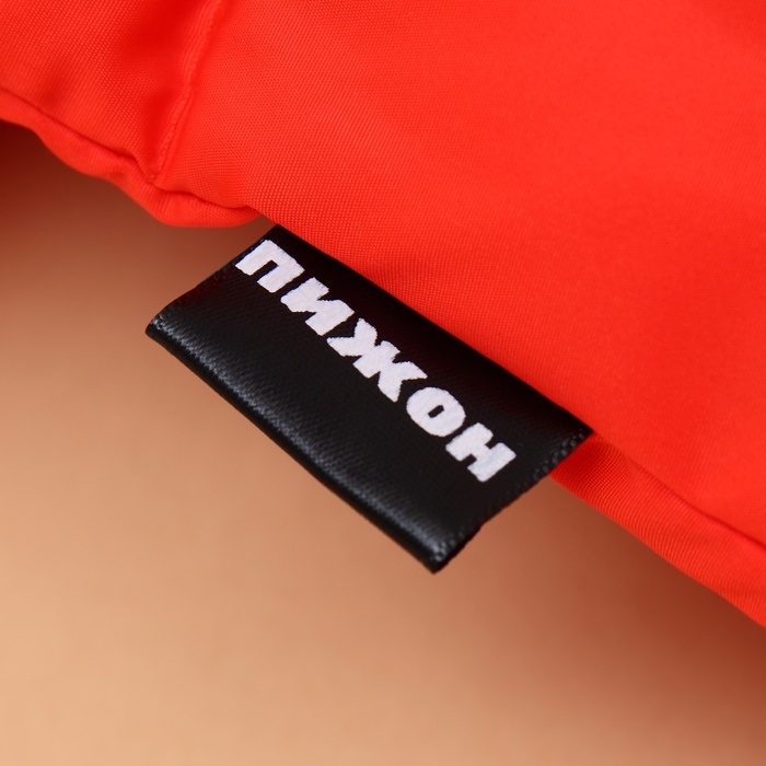 Комбинезон для собак Комбинезон для собак "Мишка Тедди", размер 14 (ДС 27, ОГ 38, ОШ 30 см), оранжевый