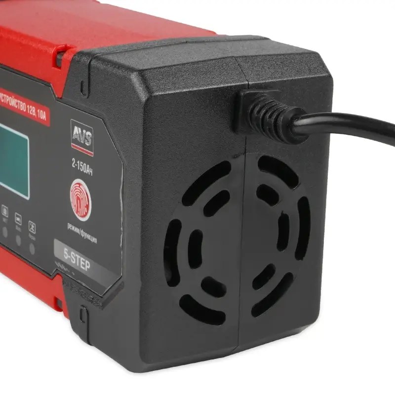 Интеллектуальное зарядное устройство для автомобильного аккумулятора AVS BT-L10 (10A) 12V