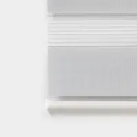 Штора рулонная 60&times;160 см &laquo;День и Ночь&raquo;, по полотну 56&times;160 см, цвет стальной