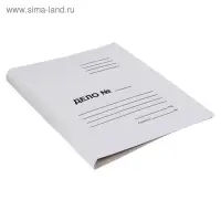 Скоросшиватель Calligrata «Дело», 250 г/м², белый, немелованный, до 200 л