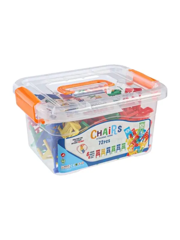 Настольная игра &laquo;Баланс стулья&raquo;, 72 стула, 1-8 игроков, 3+