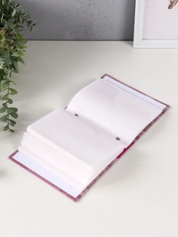 Фотоальбом 100 фото "Картина с цветами"10X15см, ПП карм.