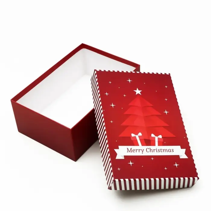 Набор подарочных новогодних коробок 3 в 1 Merry christmas, 23&times;16&times;9.5 - 19&times;12&times;6.5 см