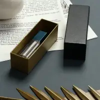 Коробочка подарочная под набор &laquo;Помада&raquo;, 4&times;12&times;4 см, чёрная