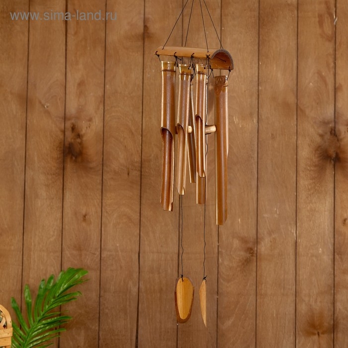 Музыка ветра Музыка ветра "Дыхание" бамбук 15х7х75 см