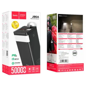 Портативный аккумулятор 50000 mAh J86A HOCO черный