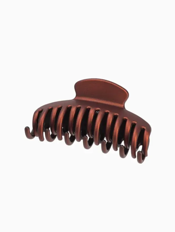 Крабик для волос &laquo;Двойной зубец&raquo;, классика, 8 см, МИКС