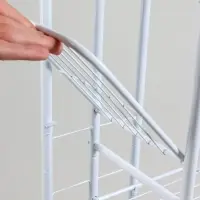 Подставка для цветов Greengo, 4 полки, 43&times;22&times;82 см, напольная, металл, белая