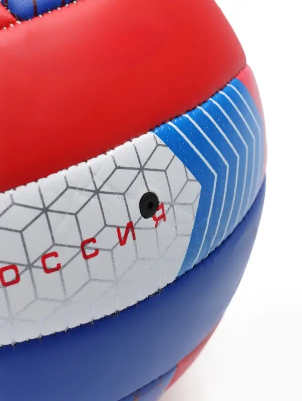 Волейбольный мяч MINSA &laquo;РОССИЯ&raquo;, машинная сшивка, 18 панелей, р. 5, PVC