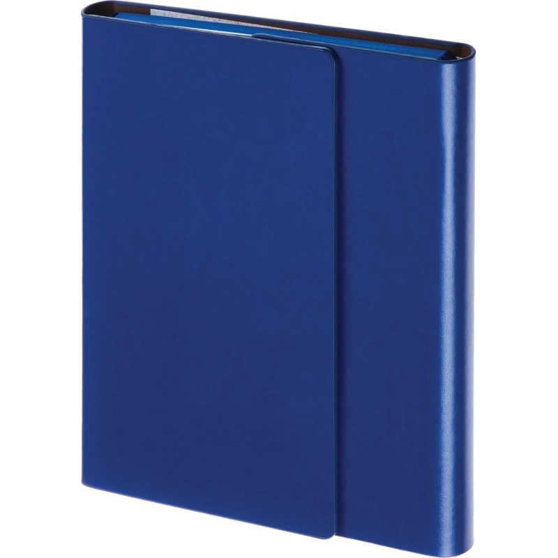 Ежедневник недатированный А5, 176л, с магн. клапаном, WALTZ, синий 3-543/01