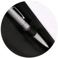 Ежедневник недатированный IF 14х20см 160л, съемн,обл, Grunge I1188/black