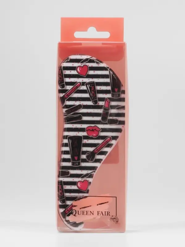 Расчёска массажная, 5.5&times;14.5(&plusmn;1) см, МИКС