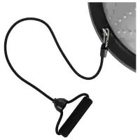 Полусфера BOSU гимнастическая ONLYTOP, массажная, с насосом, 46&times;20 см, серая