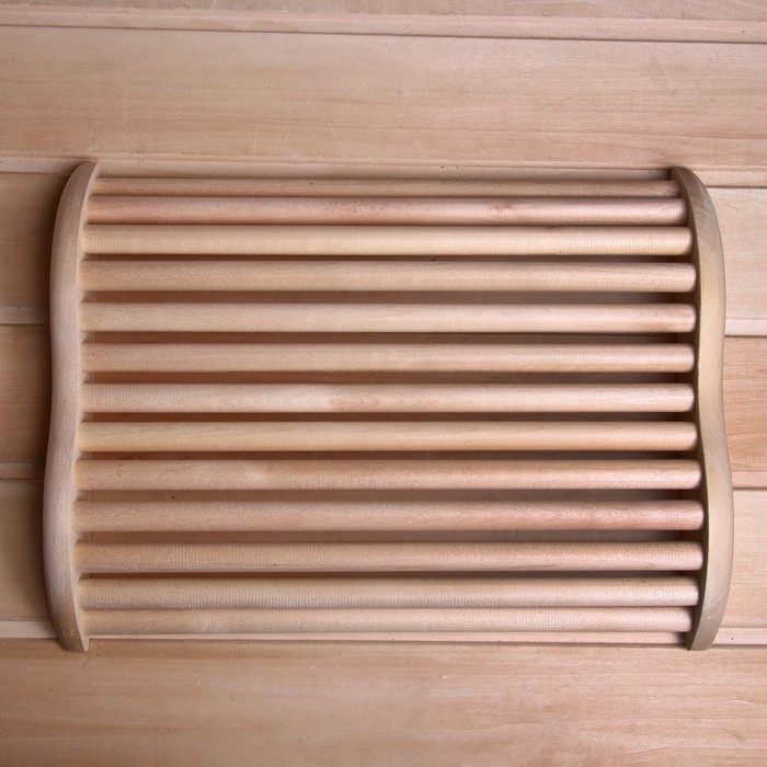 Подголовник из липы 36,5х27х5,5 см Подголовник из липы 36,5х27х5,5 см