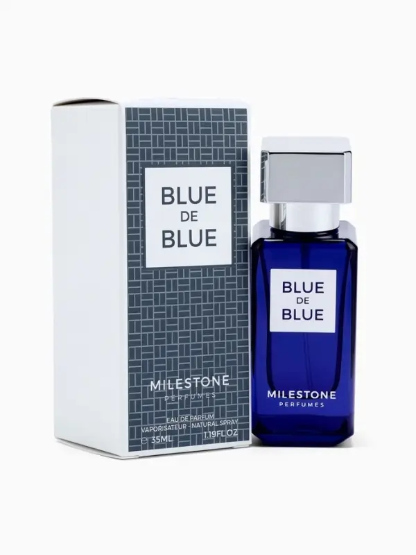 Парфюмерная вода мужская Milestone BLUE DE BLUE, 35 мл (по мотивам Bleu De Chanel)