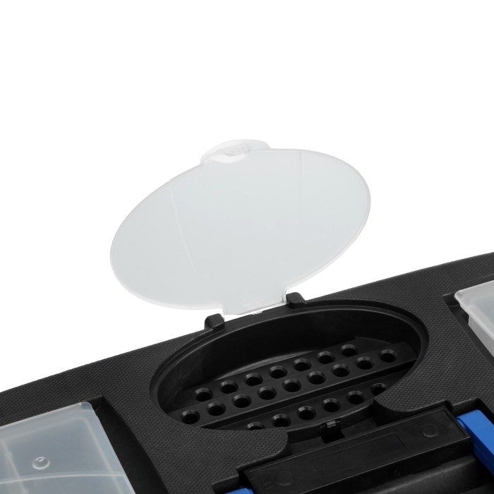 Ящик для инструмента ТУНДРА, 19 Ящик для инструмента ТУНДРА, 19", 490 х 275 х 240 мм, пластиковый