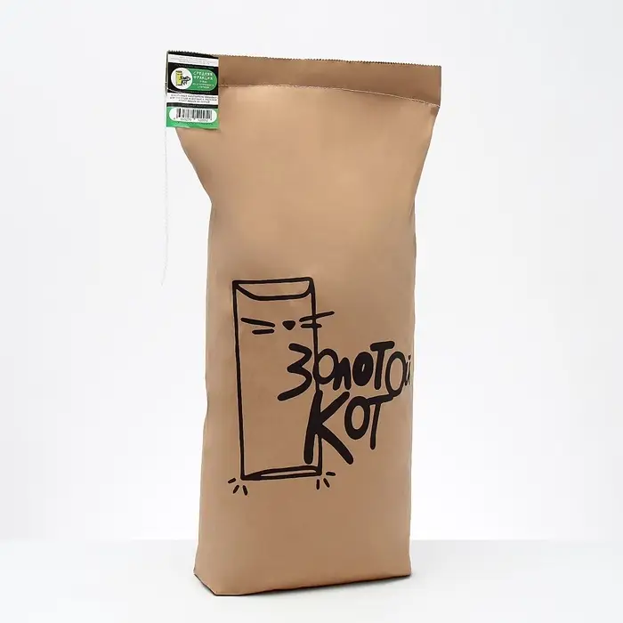 Наполнитель кукурузный "Золотой кот" для грызунов, 20 л