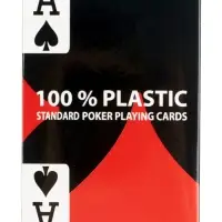Карты игральные пластиковые, колода 55 шт., 6.5&times;9&times;2 см, МИКС