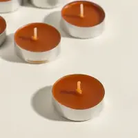 Набор свечей ароматических чайных &laquo;Корица-яблоко&raquo;, 6 шт.