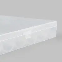Органайзер для ниток, на 36 шпулек, 14.5&times;12&times;2.5 см, прозрачный