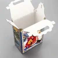 Подарочная новогодняя коробка «Атмосфера», для сладких подарков, 17.8×10×32.5 см Подарочная новогодняя коробка «Атмосфера», для сладких подарков, 17.8×10×32.5 см