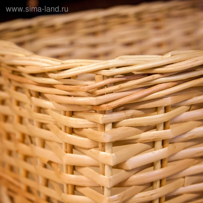 Лоток торговый, фанерное дно, 56&times;31&times;15 см, лоза