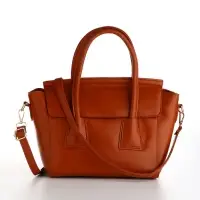 Сумка женская мессенджер на магните, 35&times;15&times;23 см, рыжая