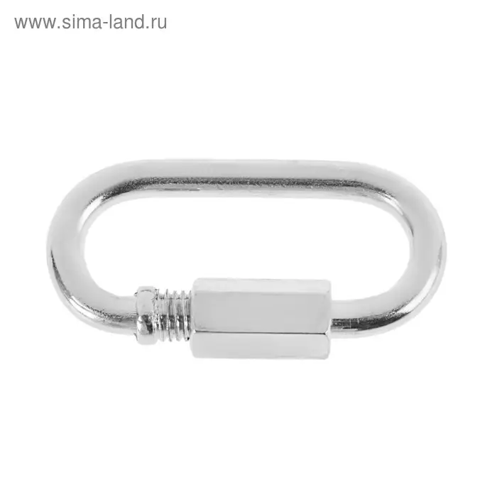 Карабин винтовой ТУНДРА krep, М4, оцинкованный Карабин винтовой ТУНДРА krep, М4, оцинкованный