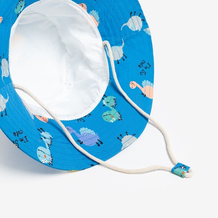 Панама детская MINAKU Панама детская MINAKU "Дино", цв, синий, р-р 54